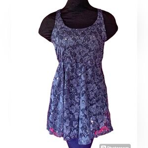 Wet Seal lace open back dress